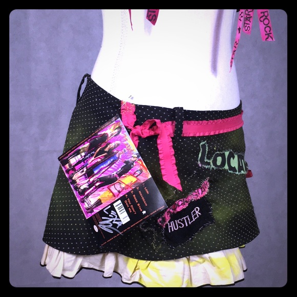 Lexa Vonn Local Rock Star Hustler mini skirt - Picture 2 of 8